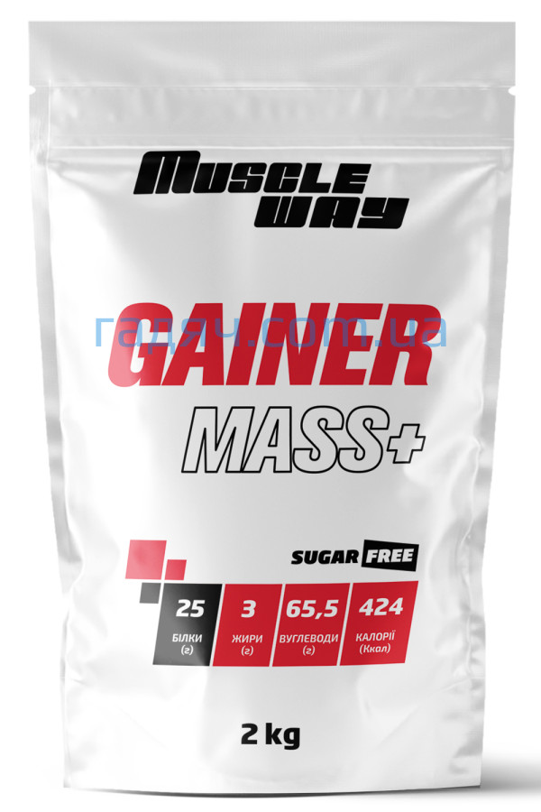Гейнер MuscleWay 2 кг (разные вкусы)