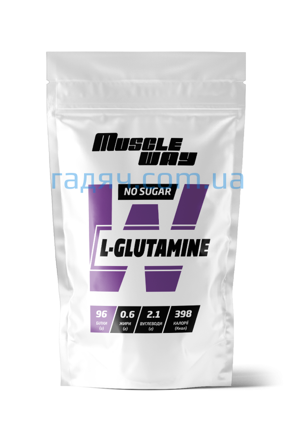 L-глютамин MuscleWay 100г (разные вкусы)
